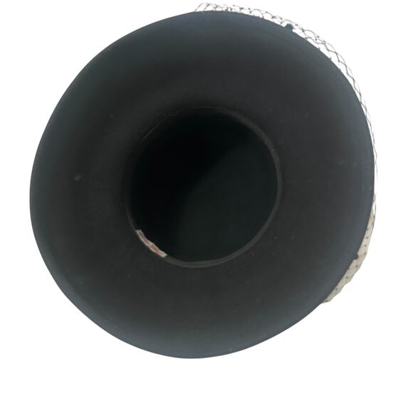 Vintage 80s Essence Hat Black Feathered Wide Brimmed Derby Church Hat - Picture 5 of 9